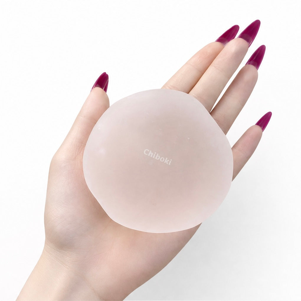 Chiboki Matte Juice Mochi Handmade Squishy, Thin‑Skin Floppy Moldable Non‑Rebound Vaseline‑Texture Tactile Squeeze Fidget