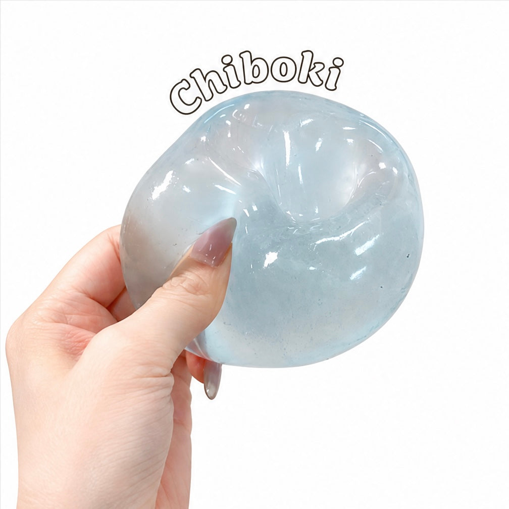 Chiboki Handcrafted Squishy|Moldable Non‑Rebound Desk Tactile Squeeze Fidget | Squeezable stress-relief gift