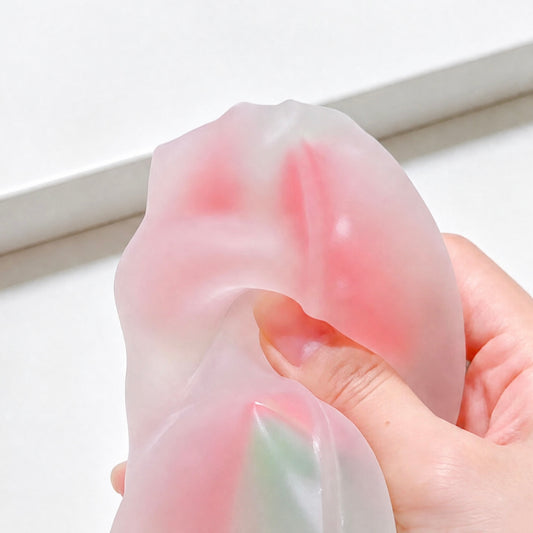 Ice Skin Fruit Bar Squishy| Vaseline Cream Filling Soft Moldable squeeze Fidget