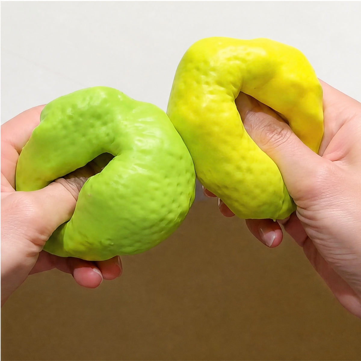 Color Changing Lemon squishy| Crunchy Butter Base Moldable Tactile Squeeze