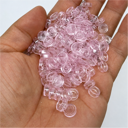 Round Building Block Filler Particles, Flower Shape Slime & Handmade Squishy Ball Fillers, Universal DIY Stress Relief Toy Accessories