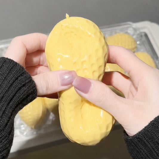 Handmade Realistic Peanut Squishy Crunchy squishy Adult Stress Relief Squeeze