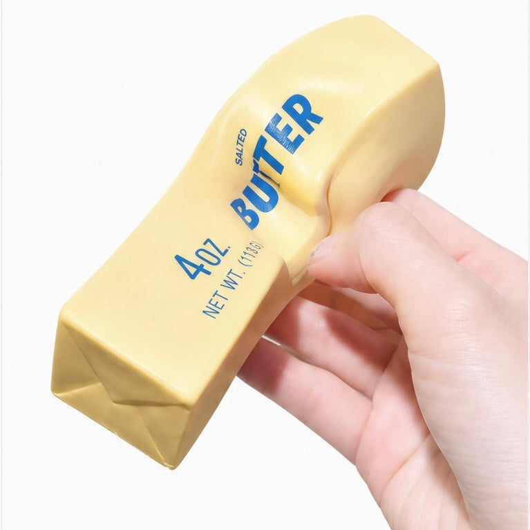 Butter Stick Squishy｜Soft Slow‑Rise Stress Relief Handmade Squeeze Fidget| Novelty Food‑Shaped squishy