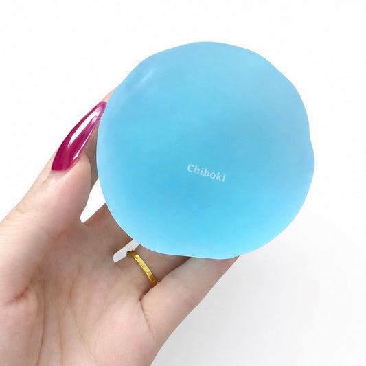 Chiboki Matte Juice Mochi Handmade Squishy, Thin‑Skin Floppy Moldable Non‑Rebound Vaseline‑Texture Tactile Squeeze Fidget