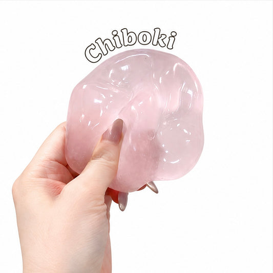 Chiboki Handcrafted Squishy|Moldable Non‑Rebound Desk Tactile Squeeze Fidget | Squeezable stress-relief gift