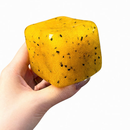 Chiboki Chunky Slush Yogurt Block Squishy Ball, Slush‑Texture Hand‑Moldable Non‑Rebound Squeeze Fidget