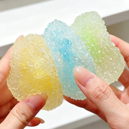 Sugar Cube Squeeze Fidget| Vaseline Soft Deformable Handmade Squishy for adults