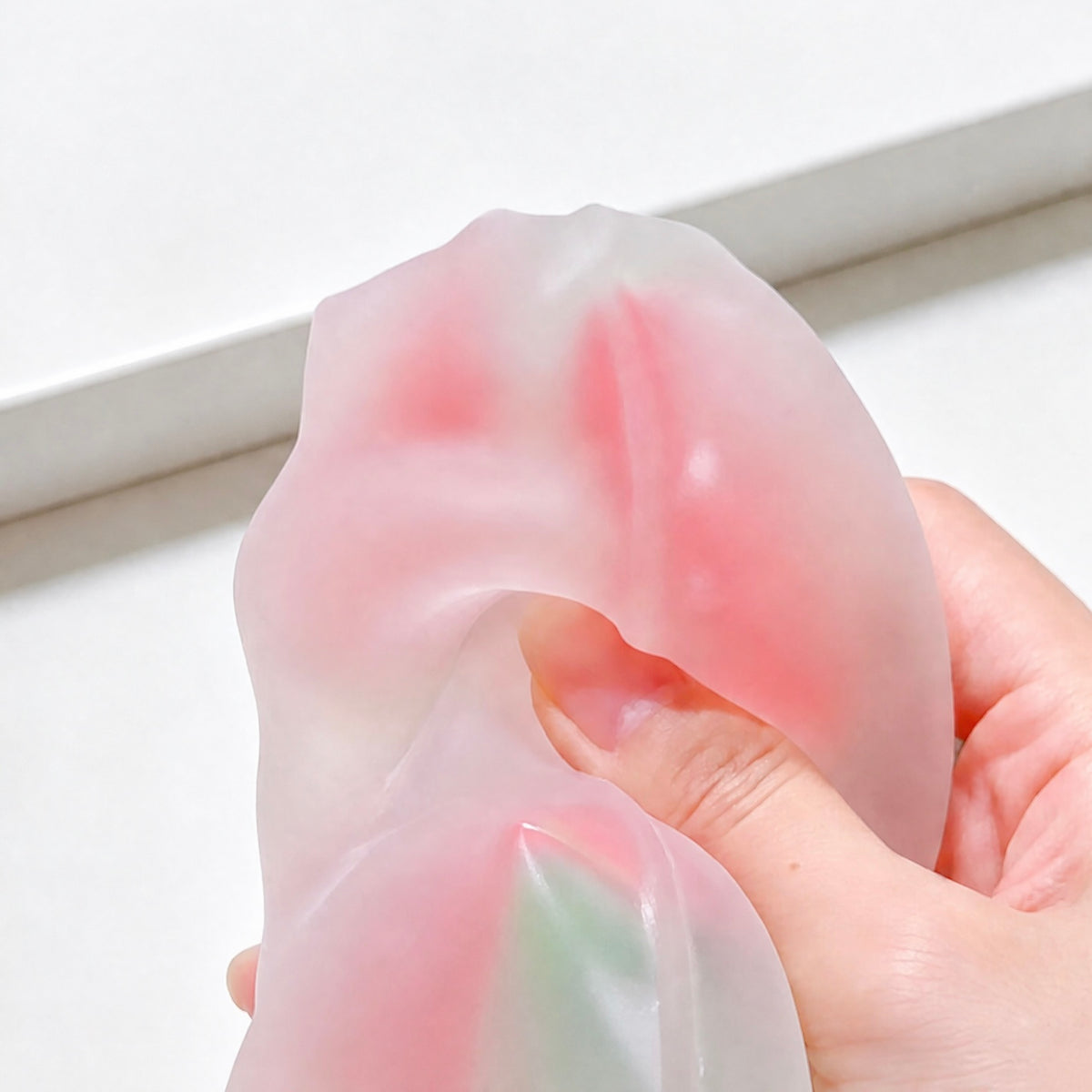 Ice Skin Fruit Bar Squishy| Vaseline Cream Filling Soft Moldable squeeze Fidget