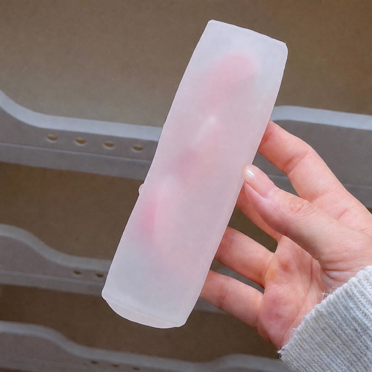 Ice Skin Fruit Bar Squishy| Vaseline Cream Filling Soft Moldable squeeze Fidget