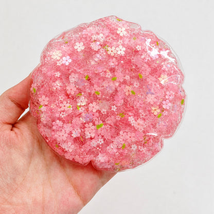 Handmade Stress Relief Pouch Squeeze Fidget, Soft Moldable Sensory Bag