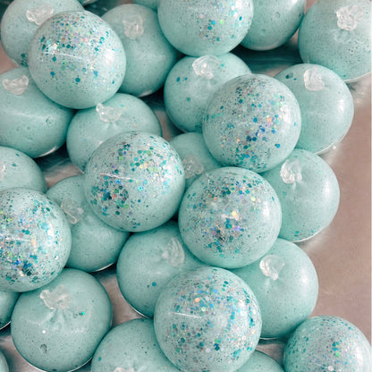 Mint Crushed Ice squishy, Satisfying snow crunch sound when squeezing