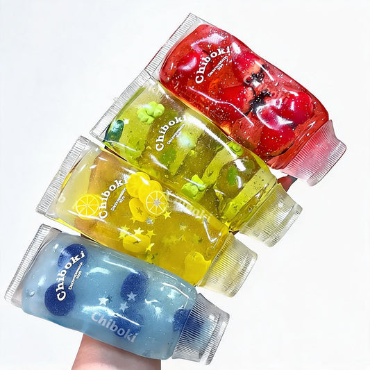 Chiboki Toothpaste squishy/ Thin‑Skin Moldable fidget stress relief Squishy/ ideal party favor holiday gift