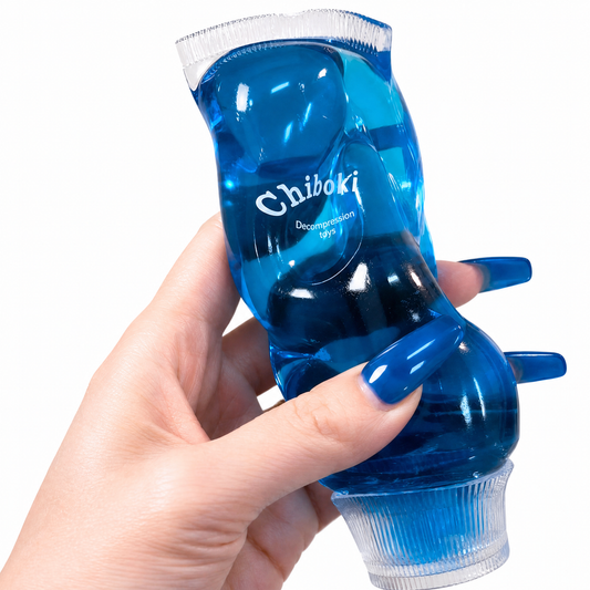 Chiboki Jelly Toothpaste Series Squishy | Handmade Stress‑Relief Squeeze Fidget Toy