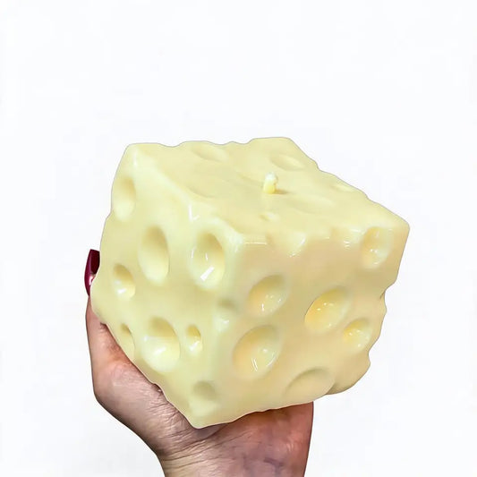 7CM Handmade jumbo cheese squishy fidget toy| super soft moldable for stress relief|weak strip squishy