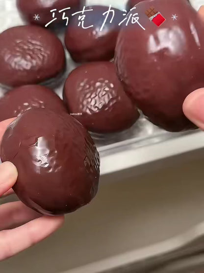 Chocolate Pie squishy| Ultra Slow Recovery Squeeze with Crispy Butter Block Filling